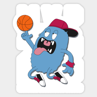 Bloop the basketball MVP Sticker